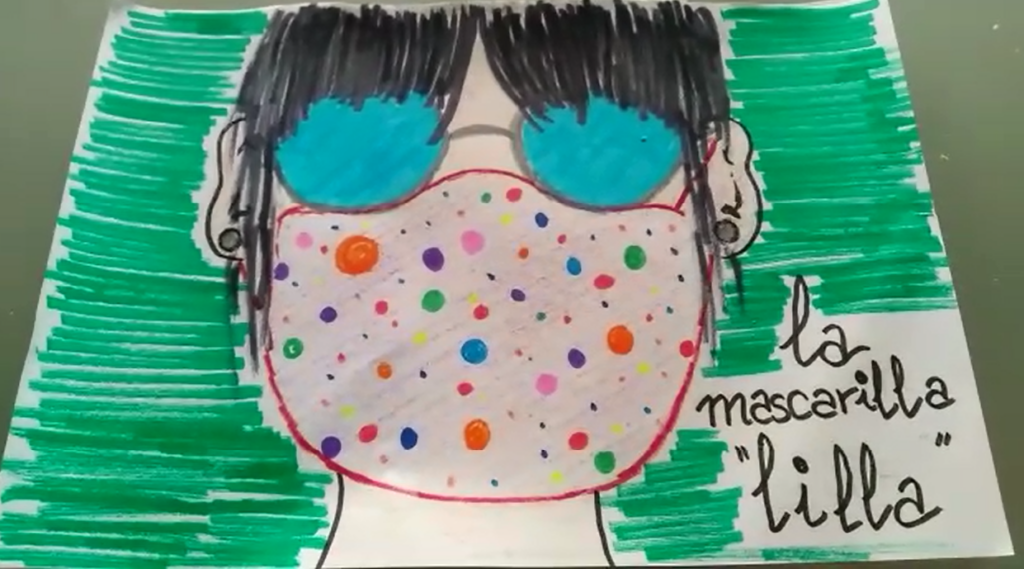 Cuento "La mascarilla de Lilla"